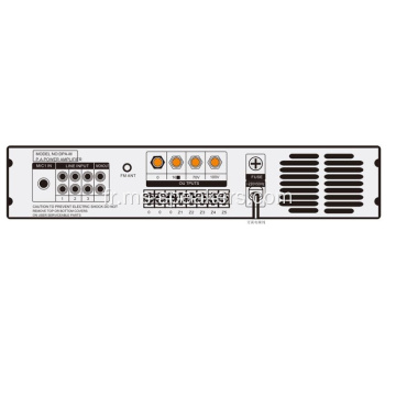 Amplificateur de puissance de diffusion standard 60W-650W pour le système PA